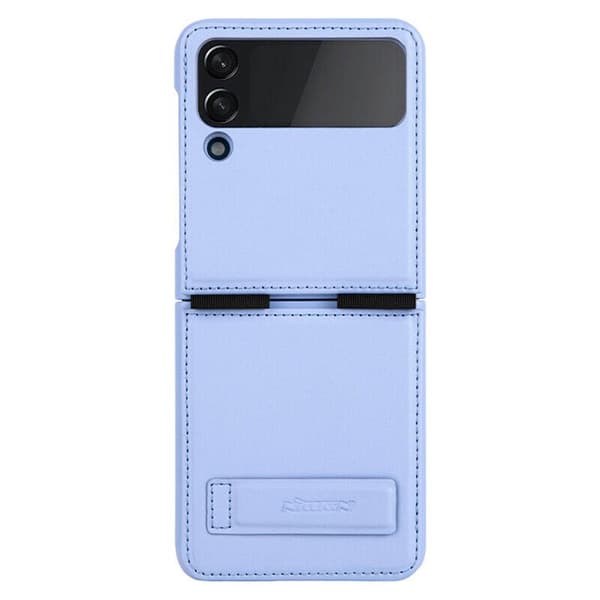Nillkin Qin Vegaaninen Nahka Kuori Samsung Galaxy Z Flip 4 - Laventeli
