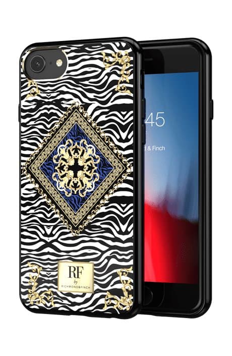 Richmond & Finch Skal för iPhone 6/6S/7/8/SE 2 – Zebra Kedja