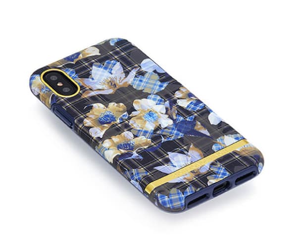 Richmond & Finch Skal iPhone X/XS – Floral Checked