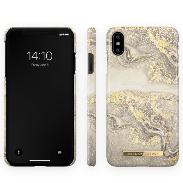 iDeal Fashion Skal iPhone X/XS – Sparkle Greige Marble