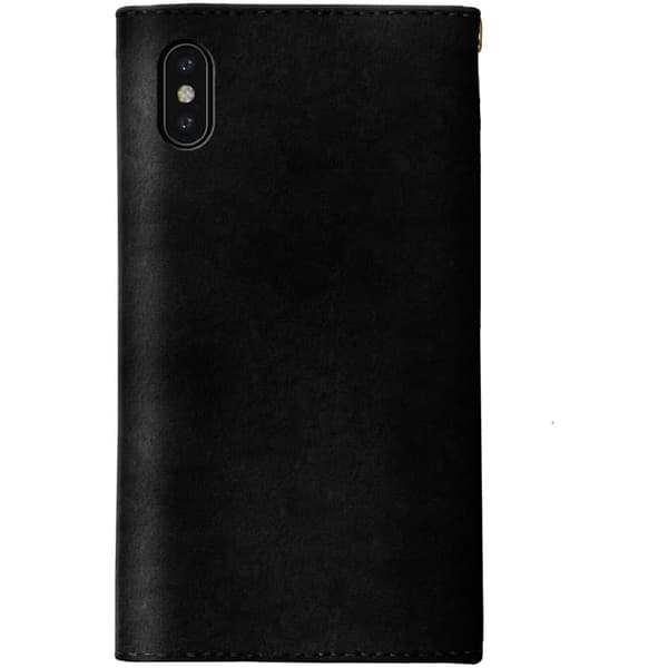 iDeal Mayfair Clutch Velvet fodral iPhone XS MAX – Svart