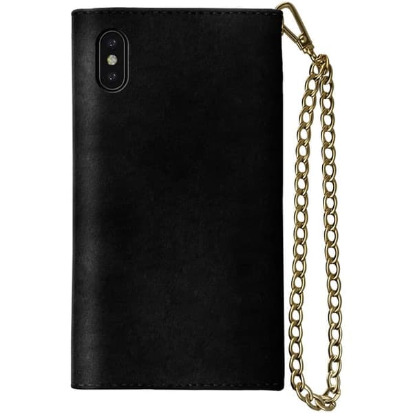 iDeal Mayfair Clutch Velvet fodral iPhone XS MAX – Svart