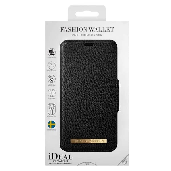iDeal Samsung Galaxy S10+ Plånboksfodral Fashion Wallet – Svart