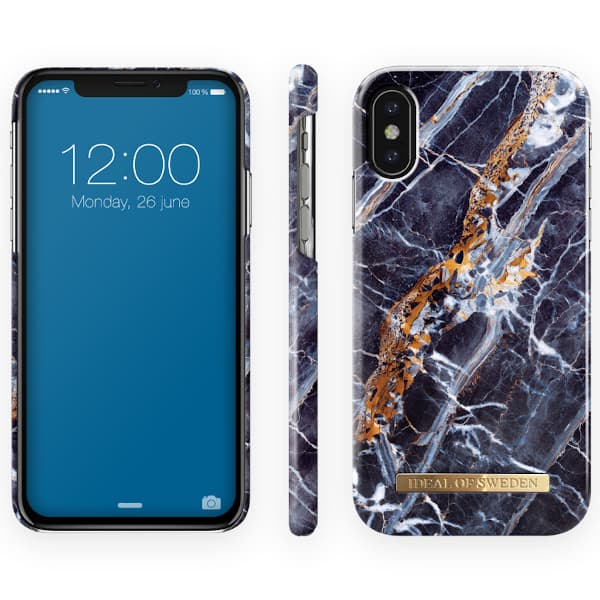 iDeal Fashion Skal iPhone X/XS – Midnight Blue Marble