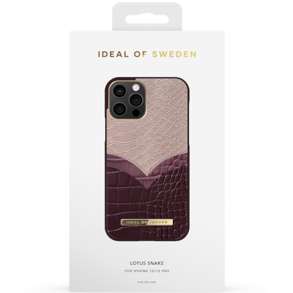 Ideal Atelier Skal iPhone 12/12 Pro – Lotus Snake