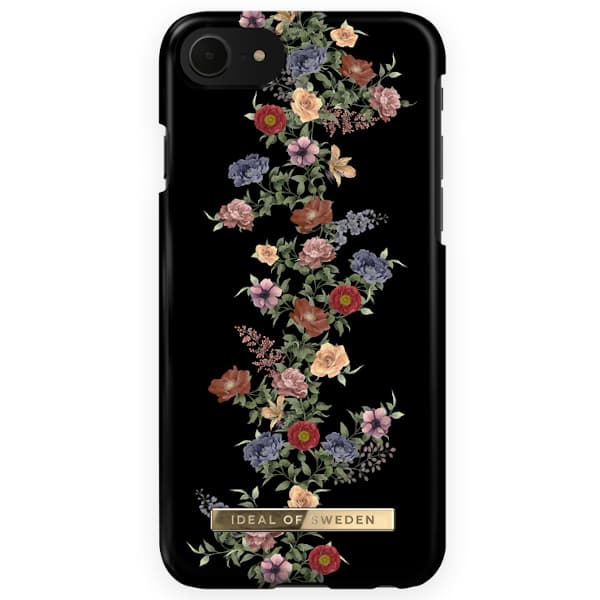 iDeal iPhone 8/7/6/6S/SE2 Skal – Dark Floral