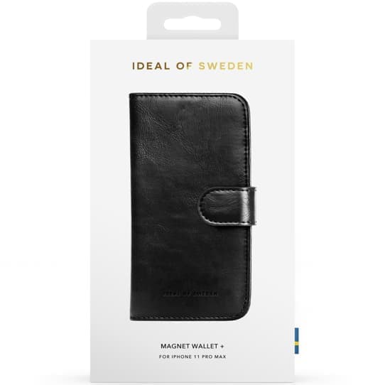 iDeal iPhone 11 Pro Max / XS Max Fodral Magnet Wallet+ – Svart
