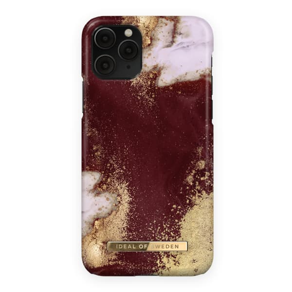 iDeal Skal iPhone 11 Pro / XS / X – Golden Burgundy Marble