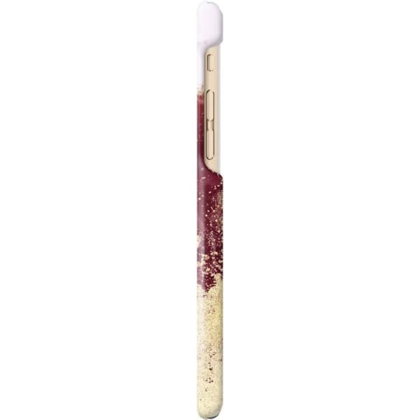 iDeal of Sweden iPhone 6/6S/7/8/SE2 Skal – Golden Burgundy Marble