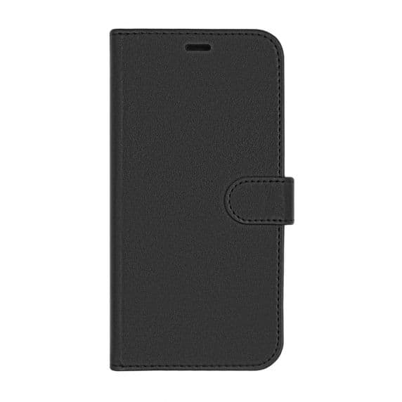 iPhone 12 mini Läderfodral Flip Stand – Svart