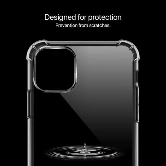 iPhone 12/12 Pro Shockproof Skal – Transparent