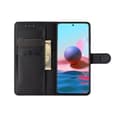 Miniatyrbild 3 av 5: Samsung Galaxy A52s Läder Plånboksfodral Flip Stand – Svart