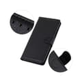 Miniatyrbild 4 av 5: Samsung Galaxy A52s Läder Plånboksfodral Flip Stand – Svart