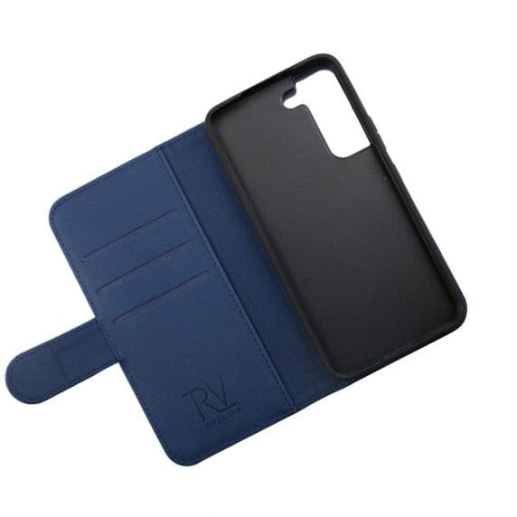Samsung Galaxy S22 Magnetiskt Plånboksfodral – Blå