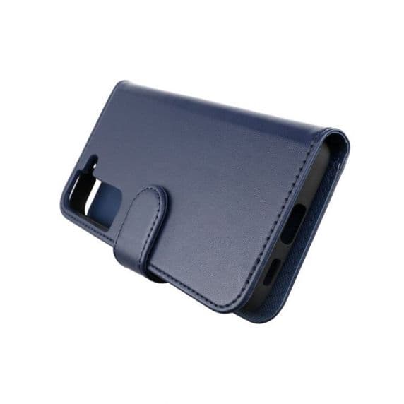 Samsung Galaxy S22 Magnetiskt Plånboksfodral – Blå
