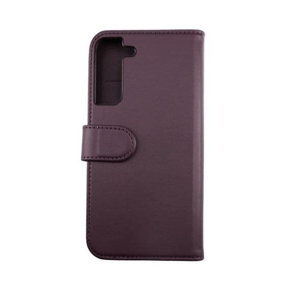 Samsung S22 Magnetiskt Plånboksfodral – Mörklila