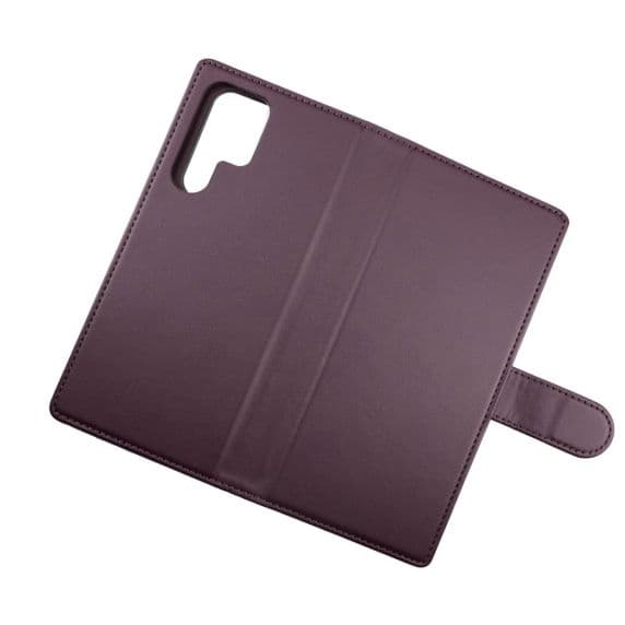 Samsung Galaxy S22 Ultra Magnetiskt Plånboksfodral – Mörklila