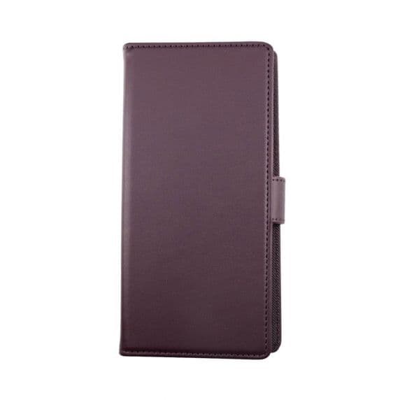 Samsung Galaxy S22 Ultra Magnetiskt Plånboksfodral – Mörklila