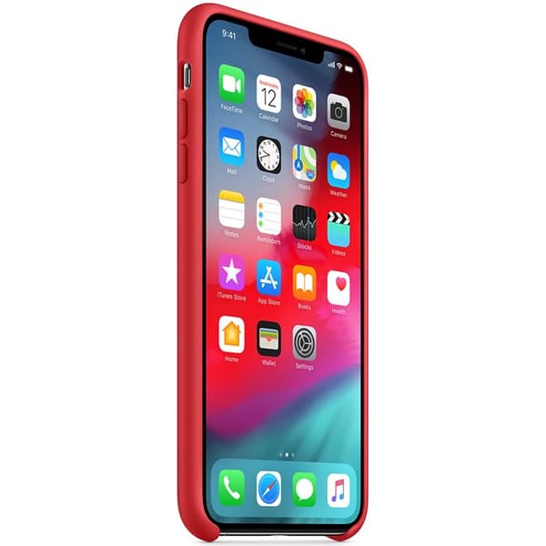 Apple iPhone XS Max Silikonskal (PRODUCT) Original – Röd