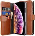 Miniatyrbild 1 av 7: Melkco Plånboksfodral iPhone X / XS – Brun