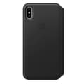 Miniatyrbild 2 av 3: Apple iPhone X Läderfodral Folio Original – Svart