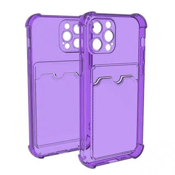 iPhone 13 Pro TPU Shockproof Protective Skal – Purple