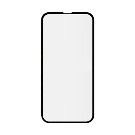 iPhone 13/13 Pro Skärmskydd – 3D Härdat Glas Svart (miljö)