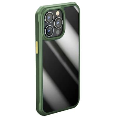iPhone 13 Pro Max Skal Anti-drop Airbag – Grön / Gul