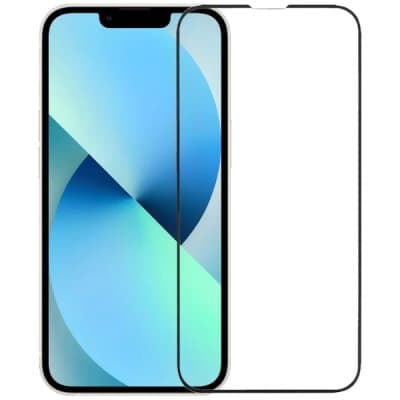 iPhone 13 Pro Max 9D Heltäckande Skärmskydd – Svart