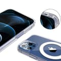 Miniatyrbild 5 av 5: iPhone 13 Pro Max Magnetic Wireless Charging Case Clear – Transparent