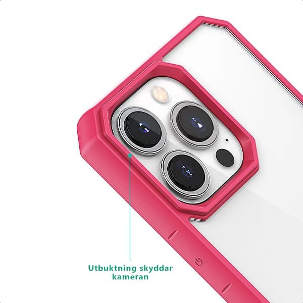Stöttåligt Skal iPhone 13 Pro – Mörk Cyan
