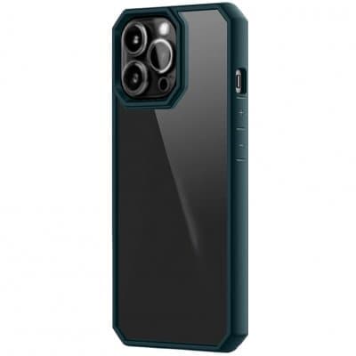 Stöttåligt Skal iPhone 13 Pro – Mörk Cyan