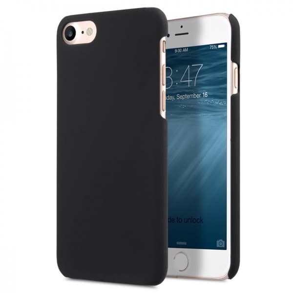 iPhone 7 / 8 Skal i Gummi – Ergonomiskt – Svart