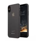 Miniatyrbild 1 av 2: Melkco Air Skal iPhone X/XS Transparent (Svart)