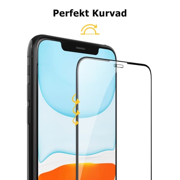 iPhone 11 Pro Max Skärmskydd Easy App (Svart)