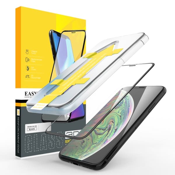 iPhone 11 Pro Max Skärmskydd Easy App (Svart)