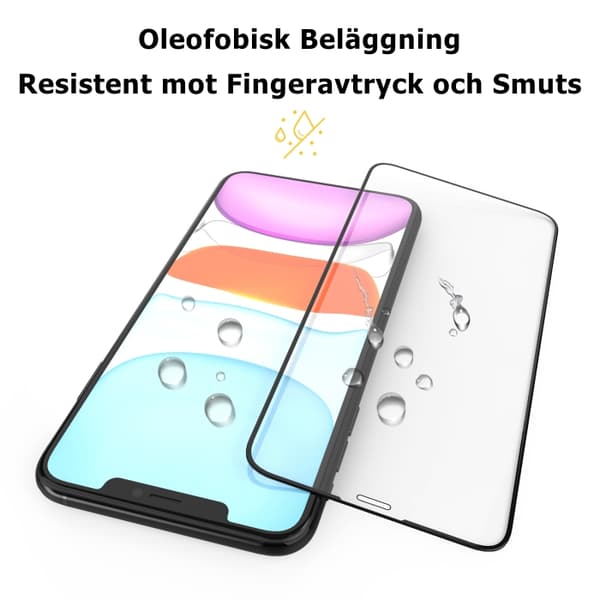 Easy App Skärmskydd iPhone SE 2020 (Svart)