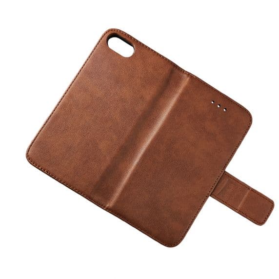 iPhone 7/8/SE 2020 Plånboksfodral Läder – Brun