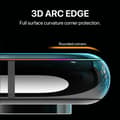 Miniatyrbild 6 av 8: iPhone 7/8 Skärmskydd – 3D Härdat Glas Svart (miljö)