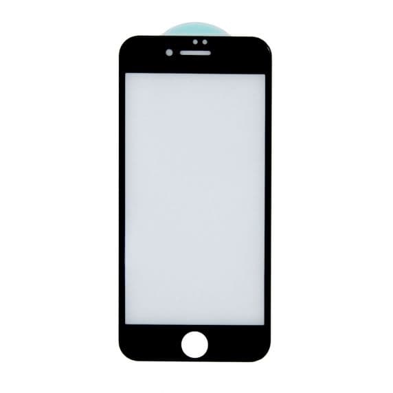 iPhone 7/8 Skärmskydd – 3D Härdat Glas Svart (miljö)