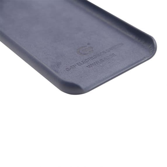 iPhone XS/X Läderskal – Blå