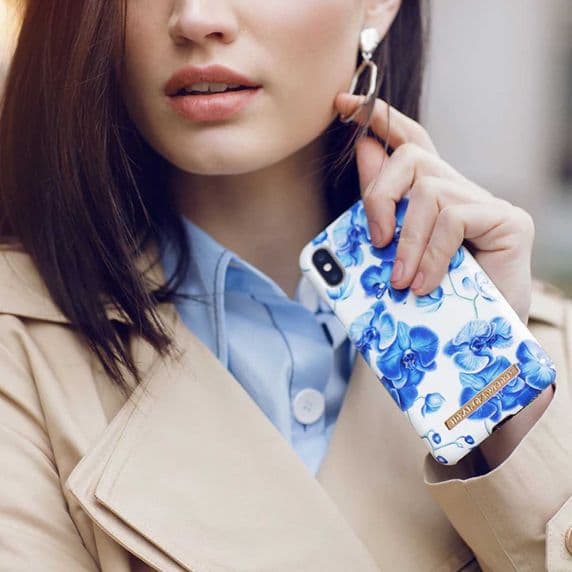 iDeal Of Sweden iPhone XS/X Skal – Baby Blå Orchid