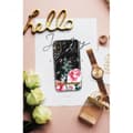Miniatyrbild 4 av 4: iPhone X/XS Richmond & Finch Skal – Black Marble Floral