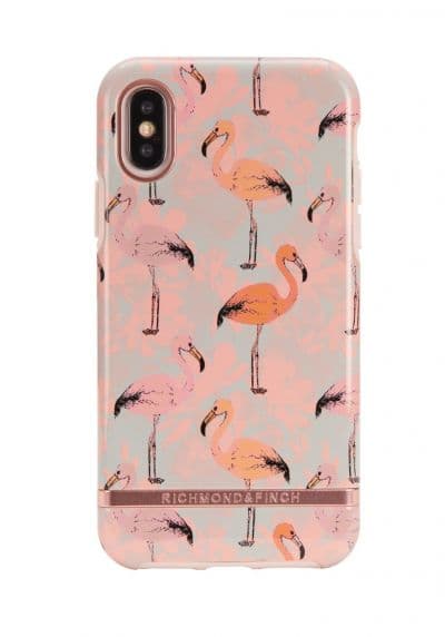 iPhone X/XS Richmond & Finch Skal – Rosa Flamingo