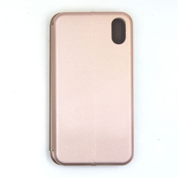iPhone XR Fodral – Kortfack och Stativ – Roséguld