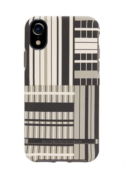 iPhone XR Richmond & Finch Skal – Platinum Stripes