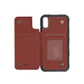Miniatyrbild 3 av 4: iPhone XR Skal med Kortfack – TPU – Brun