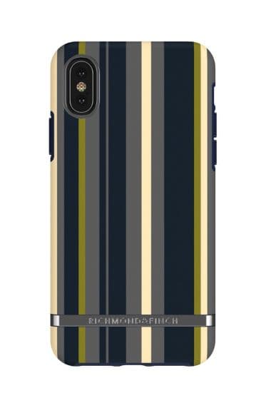 iPhone XS Max Richmond & Finch Skal – Navy Stripes