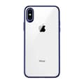 Miniatyrbild 5 av 8: iPhone XS Max Shockproof TPU Skal – Blå/Transparent
