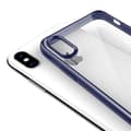 Miniatyrbild 7 av 8: iPhone XS Max Shockproof TPU Skal – Blå/Transparent